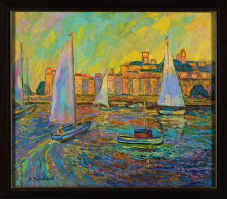 Михайлов Олег Николаевич. Паруса в заливе